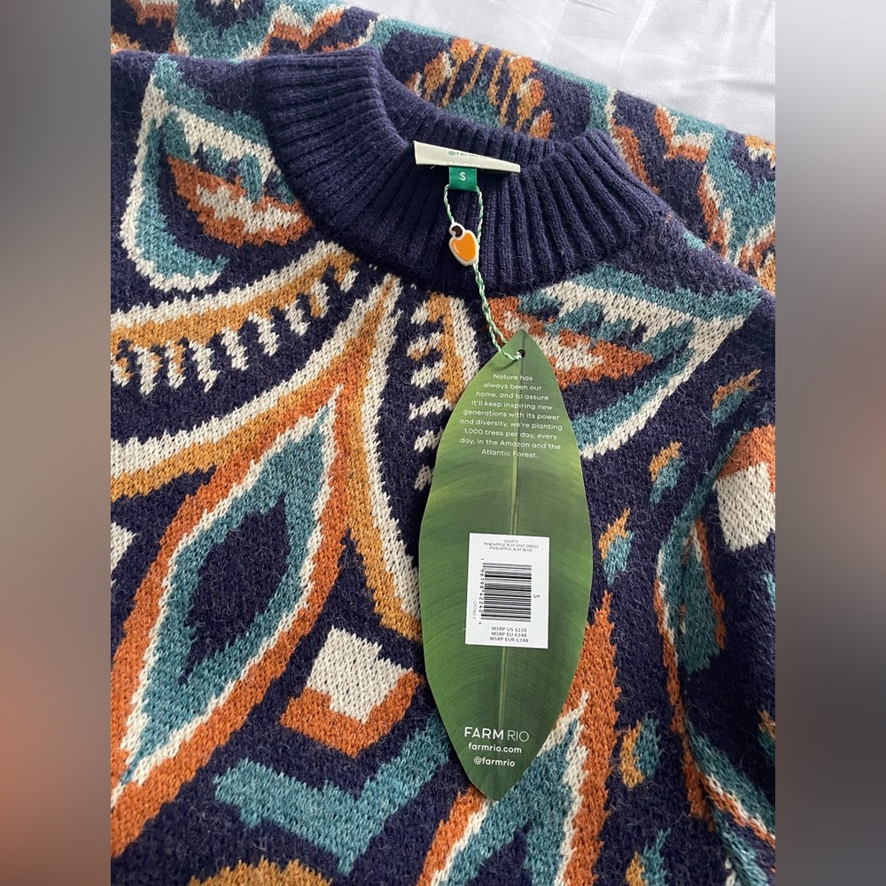 FARM Rio Multicolor Patterned Dress - Picture 7 of 8